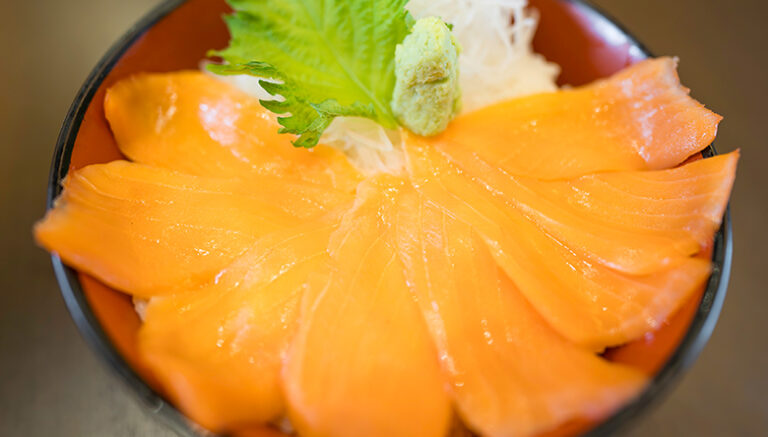 Salmon Donburi (鮭魚蓋飯)